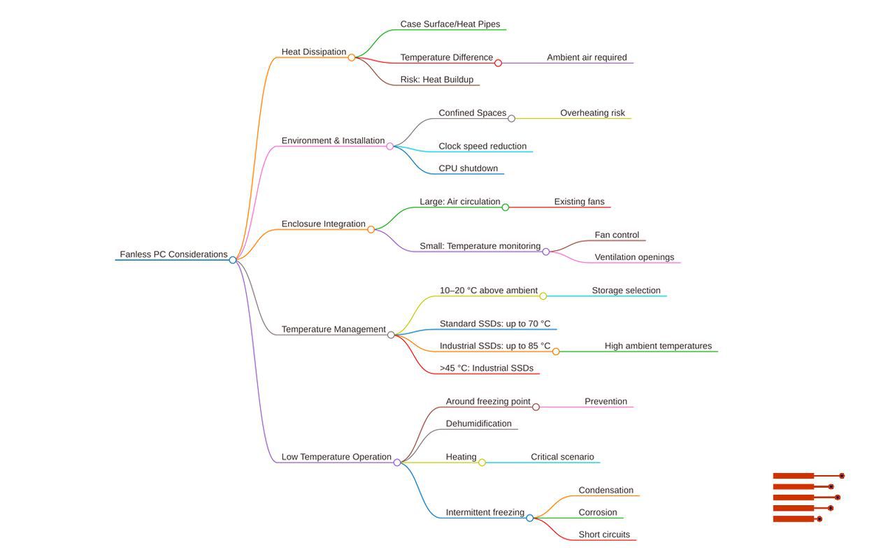Wichtige Aspekte für den problemlosen Einsatz luefterloser PC's