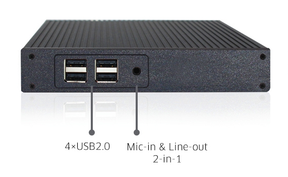 Ultra Thin Fanless Computer | Fanless Industrial PC 1ST-UTFC31