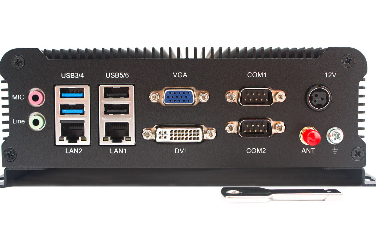 Low Power Fanless Embedded Box-PC BIS-6670E