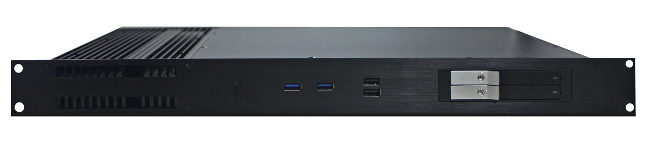 Lüfterloser 1U Industrie-Computer | Fanless 1U Industrial Computer 1ST-1U-F35