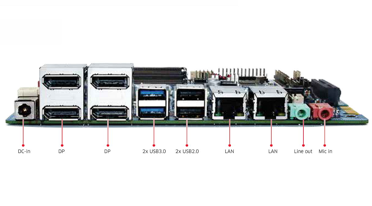 Mini-ITX Embedded Motherboard | Industrial Mini ITX-Motherboard 1ST-MITX-FP-10