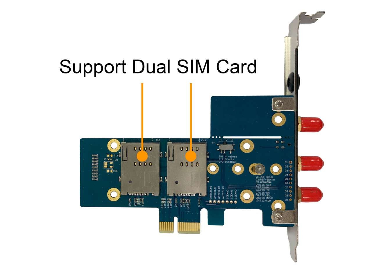 PCIe 4G / 5G Adapter PN12A