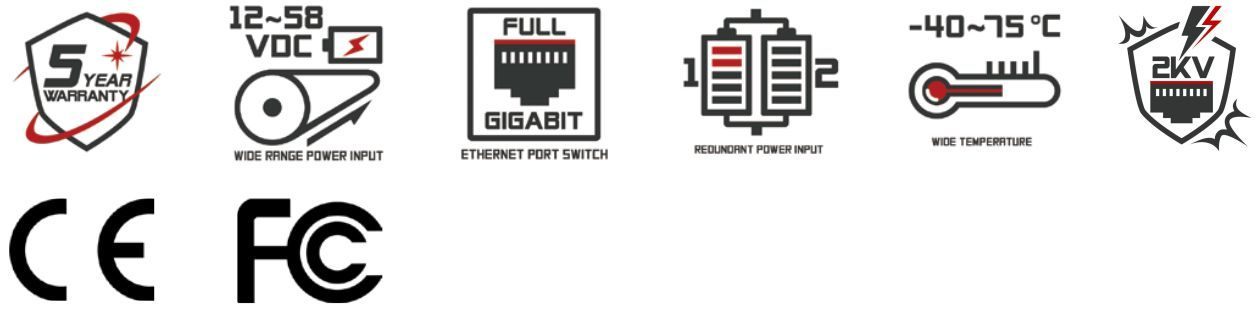 Industrie-Ethernet-Switch IS-DG205 | Industrial Ethernet Switch IS-DG205