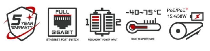 Industrie PoE-Switch | Industrial PoE Switch IS-DG306P