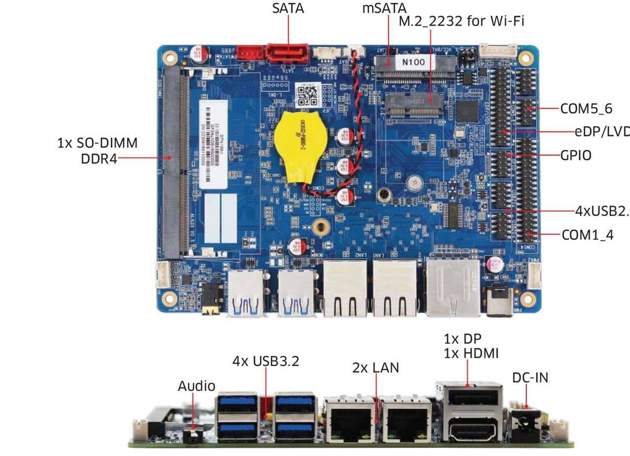 Single Board Computer 1ST-SBC-ALN35