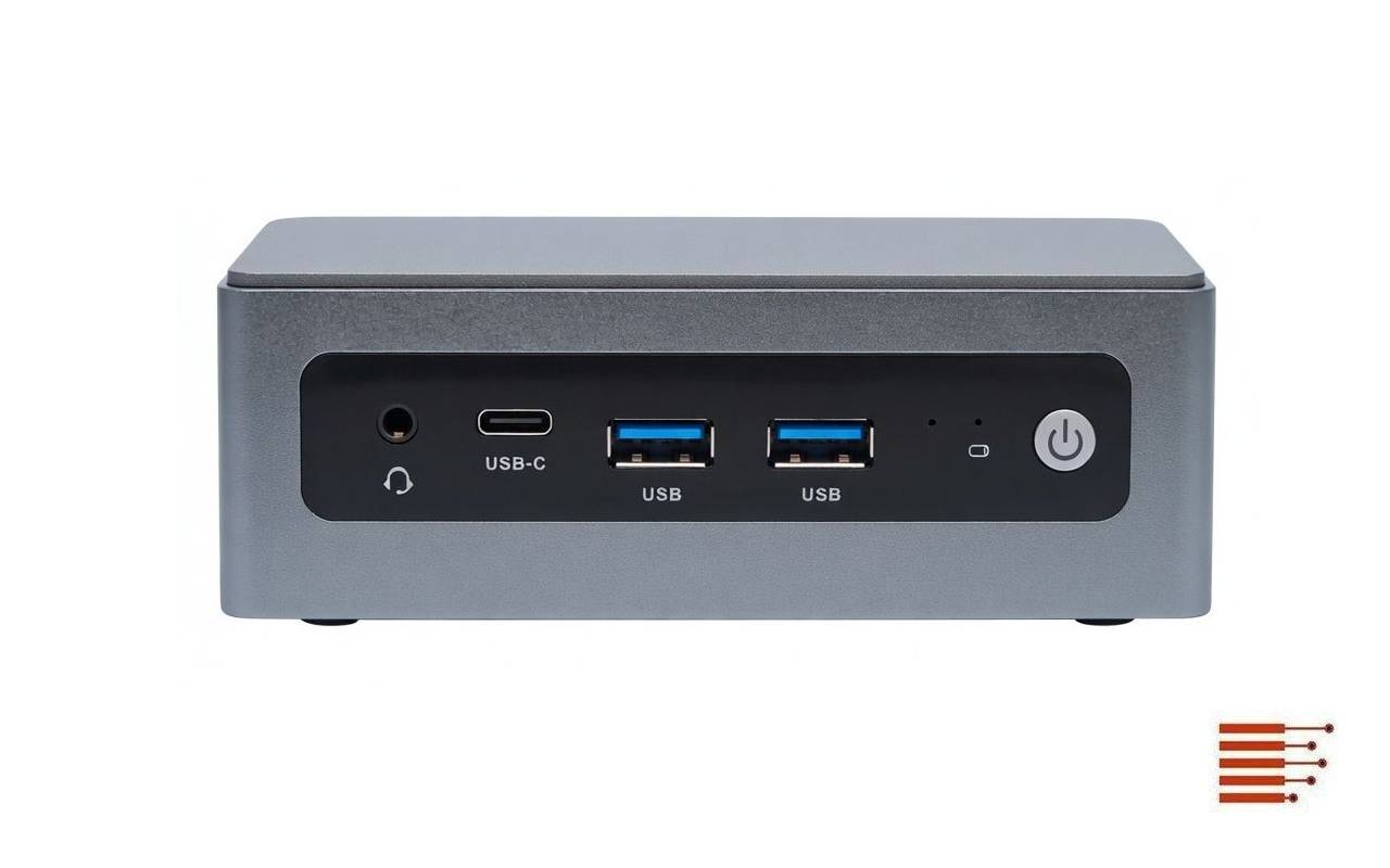 Lüfterloser Mini-PC | Fanless mini PC 1ST-nanoN100