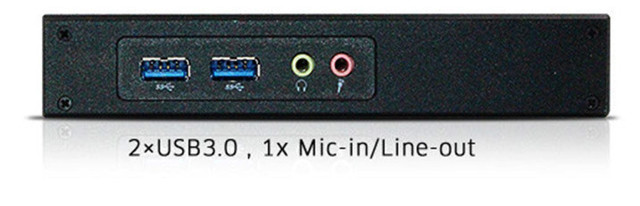 Ultra Thin Fanless Computer | Superflacher lüfterloser embedded PC 1ST-UTFC30A