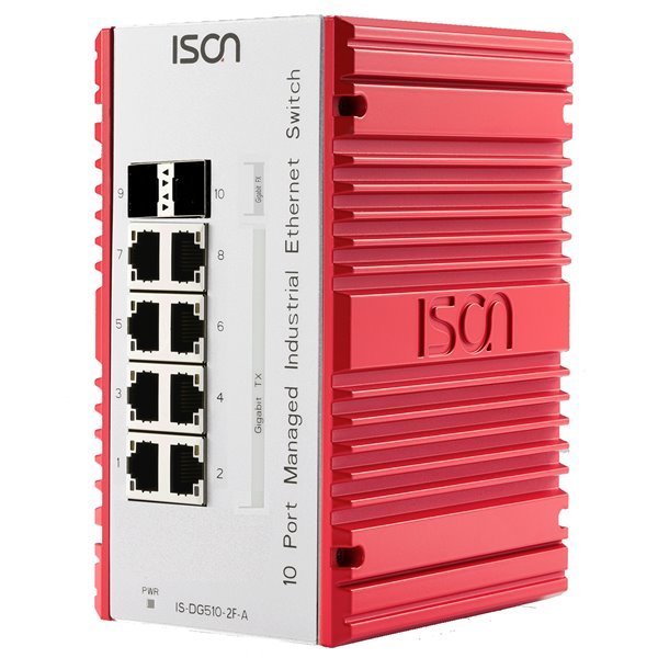 Industrie-Ethernet-Switch IS-DG510-2F-A