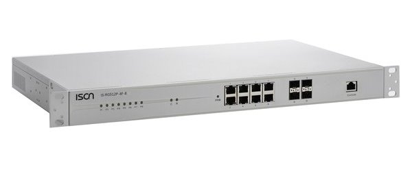 Industrial PoE Ethernet Switch IS-RG512P-4F-8