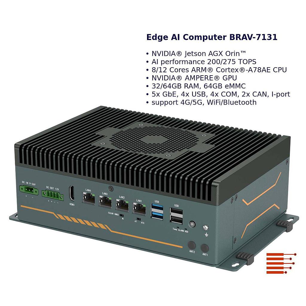 Edge-KI-Computer BRAV-7131