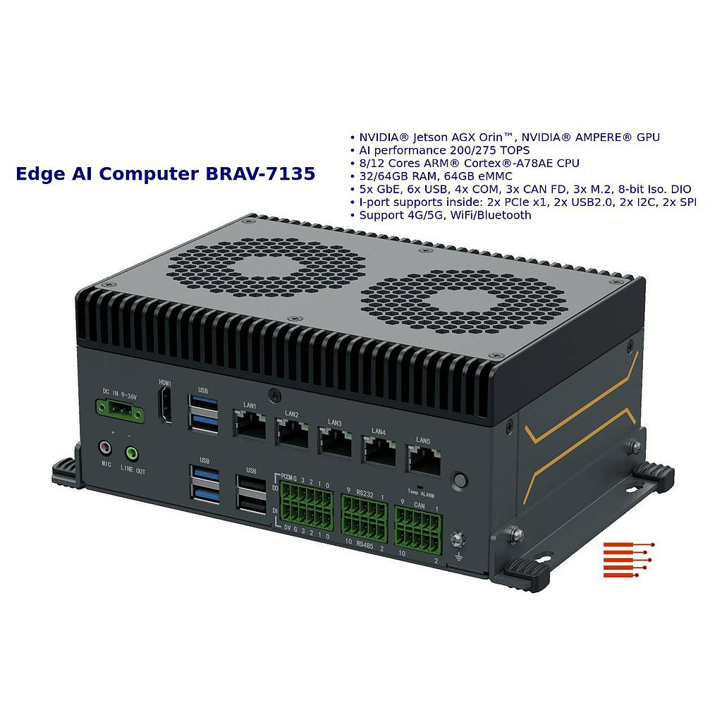 Edge-KI-Computer BRAV-7135