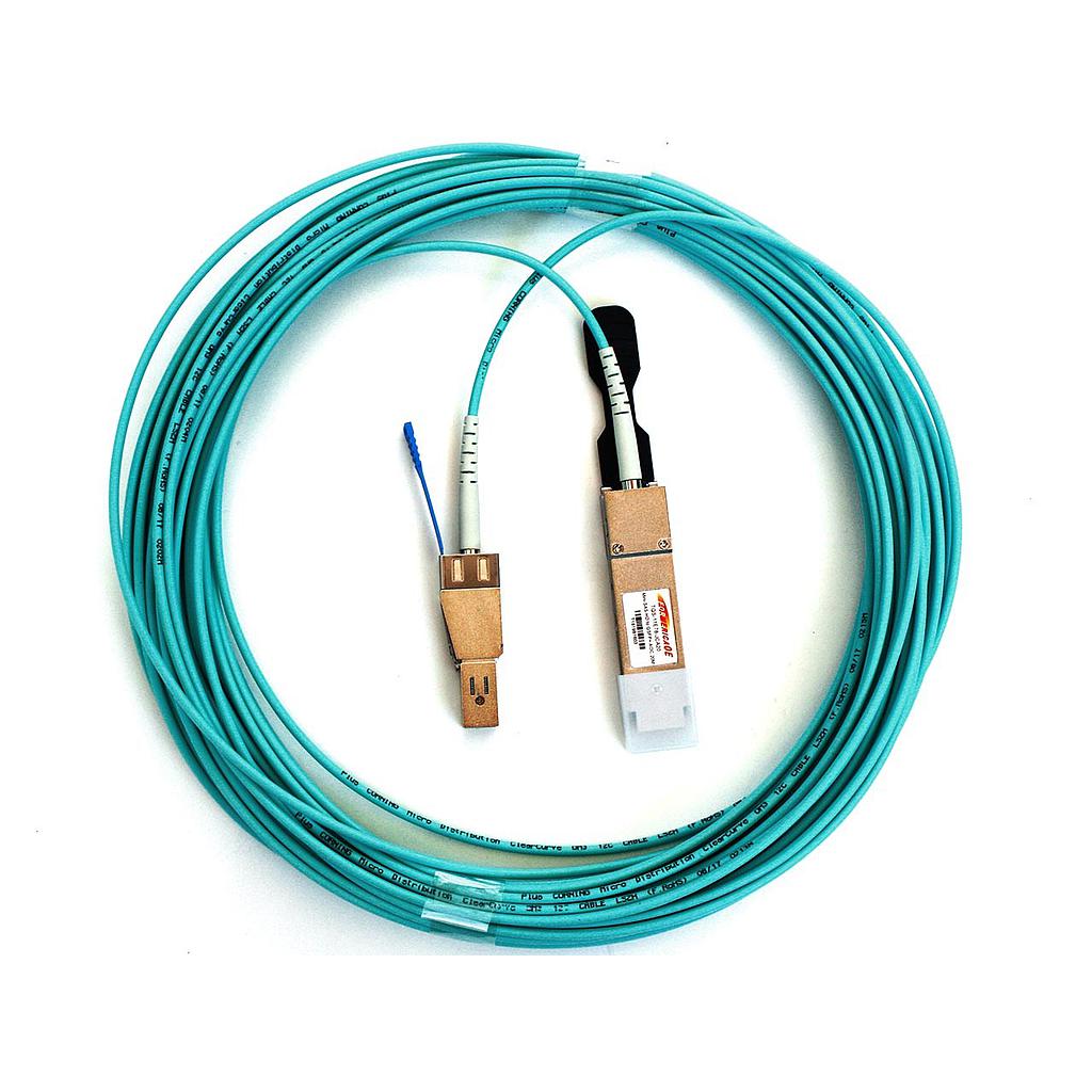 Aktives Glasfaserkabel 48 GbE Mini-SAS HD zu QSFP+ TQS-11E78-JCA20