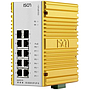 Industrial PoE Ethernet Switch IS-DG510P-2F-8